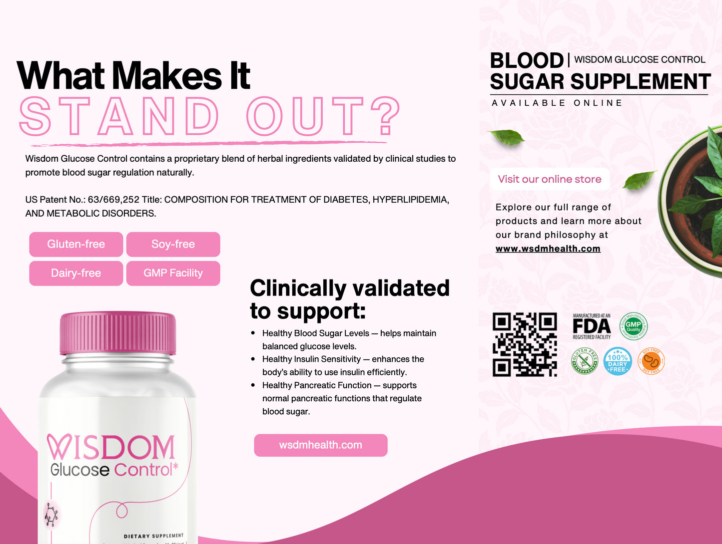 Wisdom Glucose Control - Lower High Glucose Levels