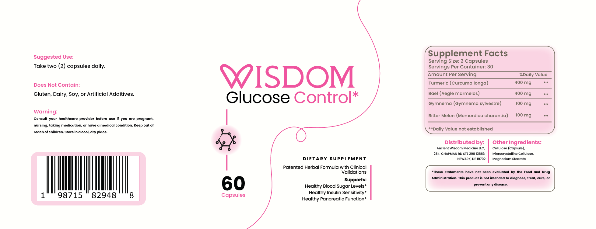 Wisdom Glucose Control - Lower High Glucose Levels