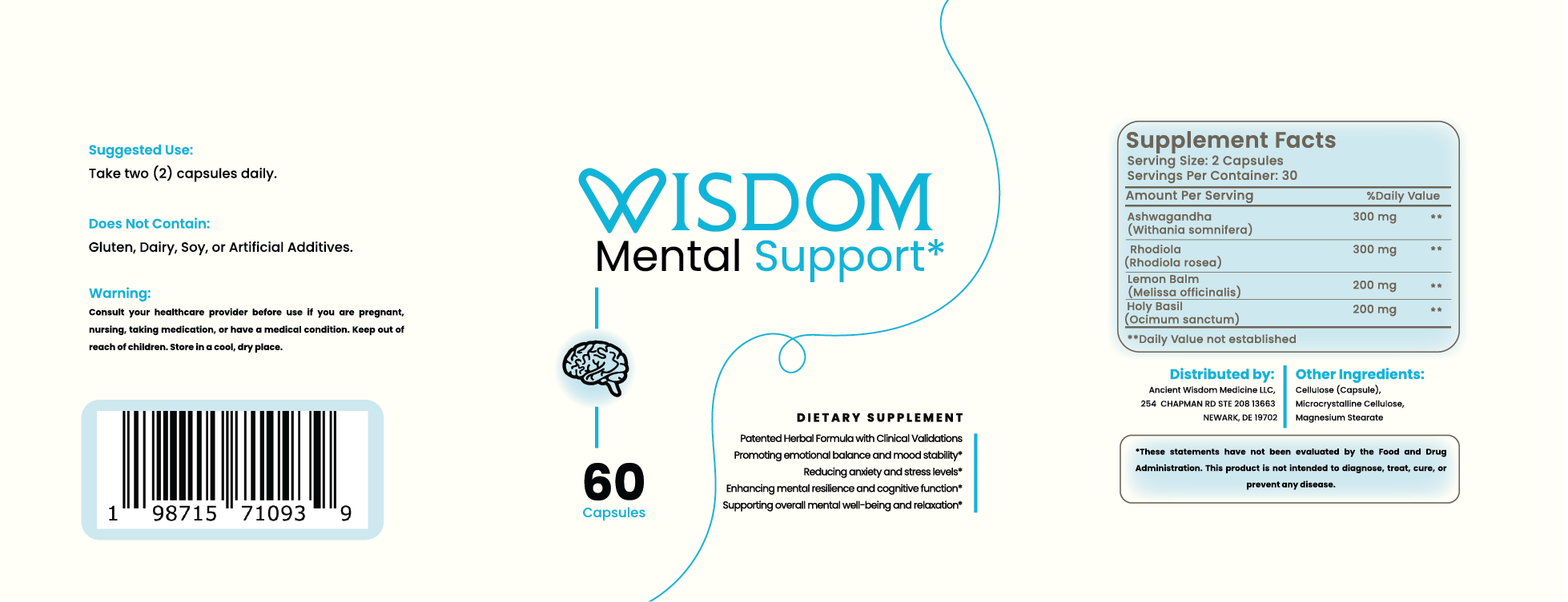 Wisdom Mental Support - Relief from Anxiety and Depression